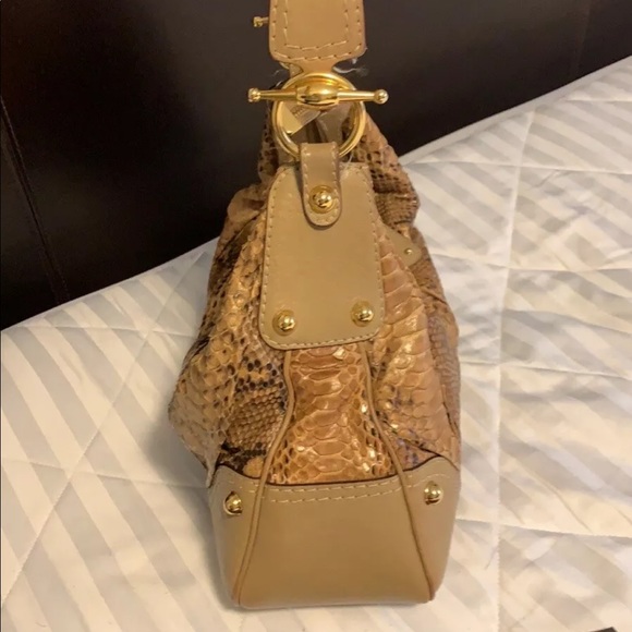 gucci phyton hobo handbag medium. - Picture 3 of 8